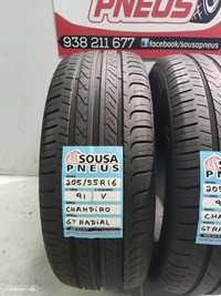 2 pneus como novos 205-55r16 oferta dos portes 80 Euros