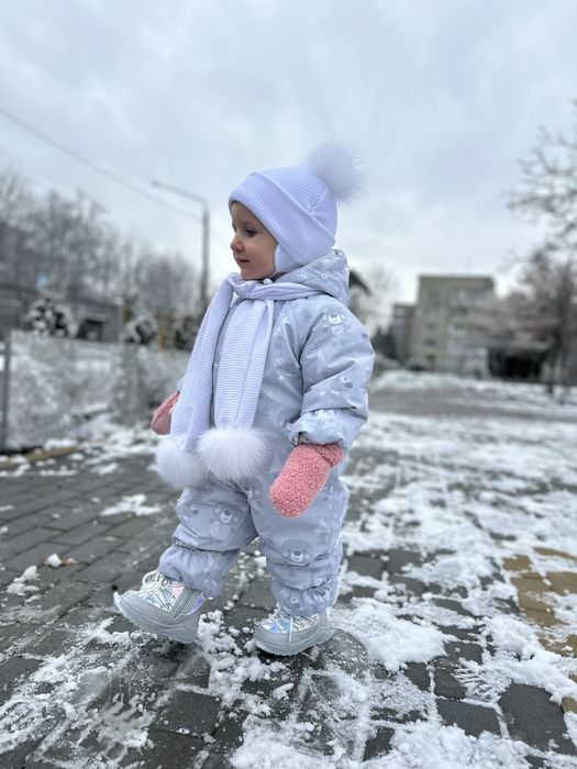 Комбинезон зима , для хлопчика , для дівчинки , р80+6, дуже повномірни