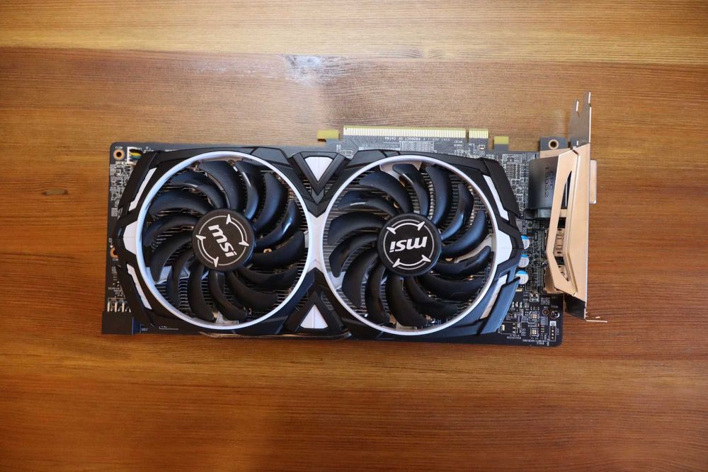 MSI Radeon RX 580 ARMOR 8G OC Jak nowa, używana nieco ponad 1 rok