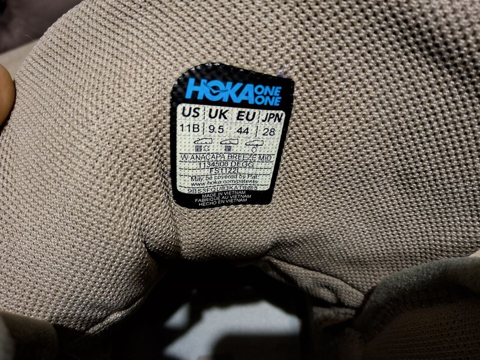 Hoka Anacapa Breeze. Розміри 42 / 44 ( 26.5/28.0см устілка) Оригінал