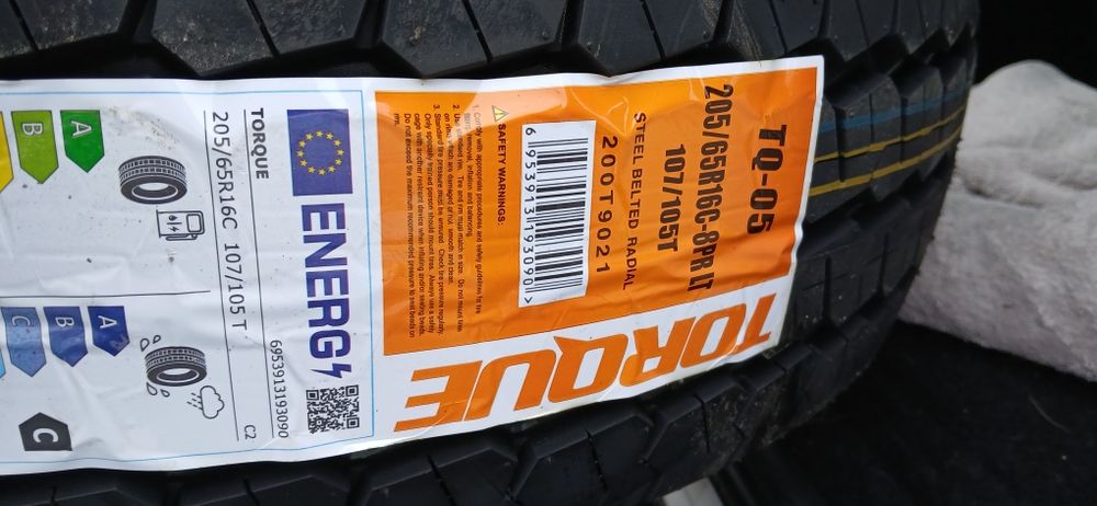 Pneu TORQUE 205/65R16C