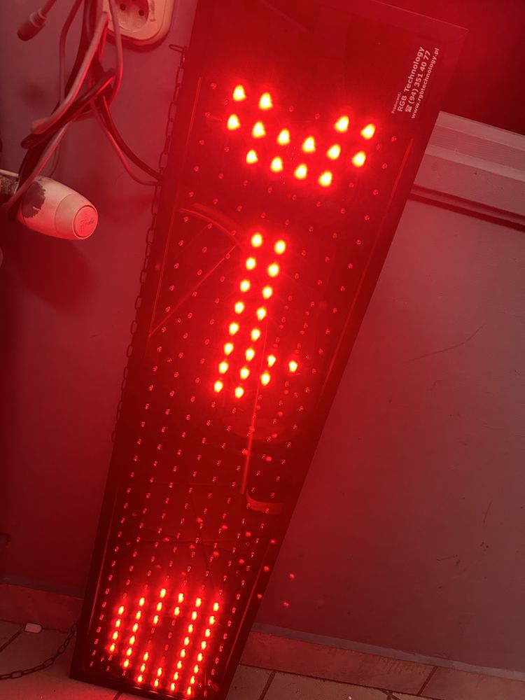 Tablica LED wyświetlacz reklamowy K3-K 25x100cm