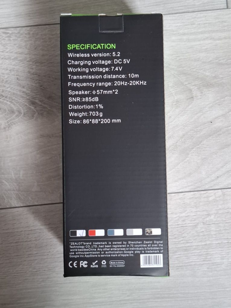 Głośnik Bluetooth Zealot S51 Pro 40W