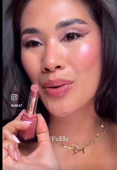 Помада Fenty Beauty lipstick shimmer ice amethyst