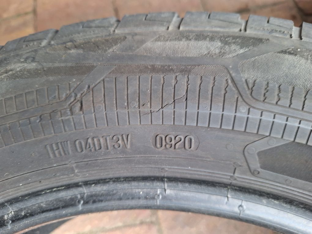2 opony letnie 215/60/17 c wzmacniane Continental