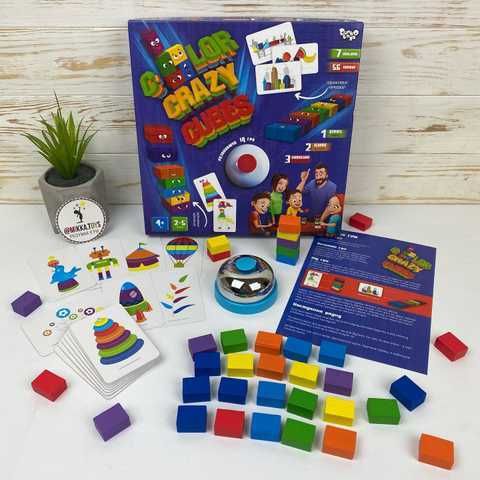 Настільна гра "Crazy Color Cubes"