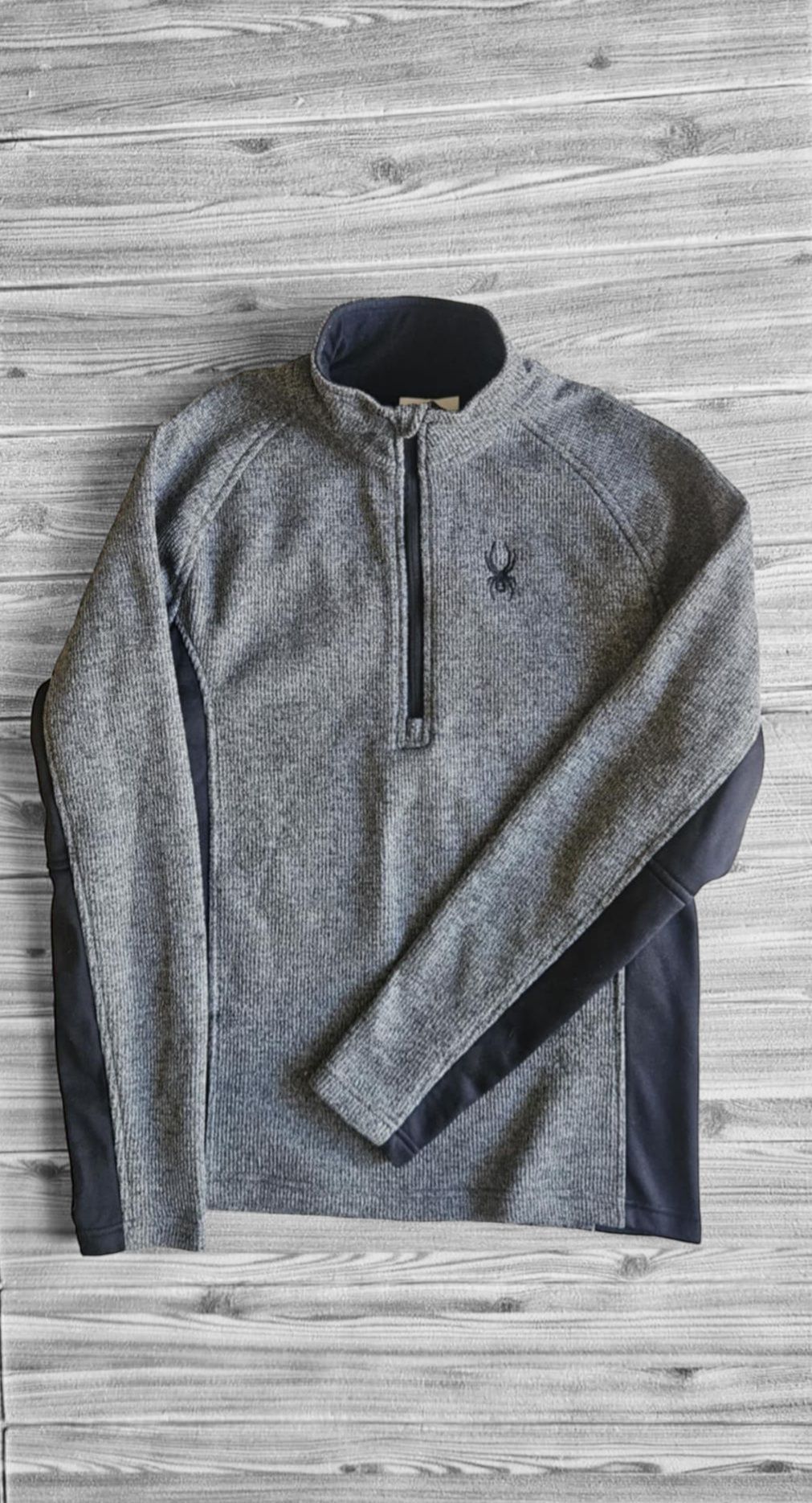 Bluza męska Spyder trekkingowa górska polar ocieplana polarem zamek M