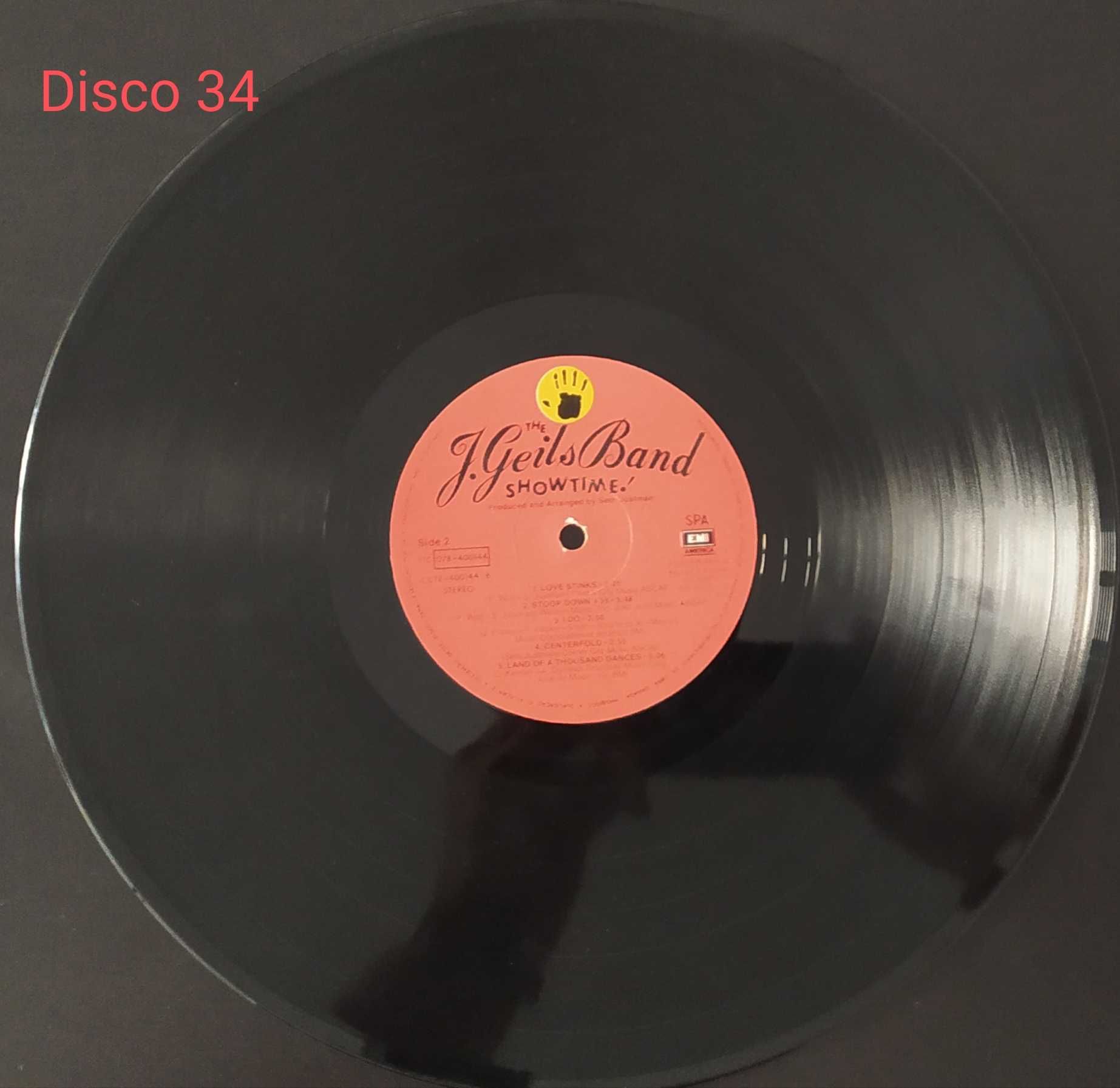 The J. Geils Banda Show Time LP Disco 34