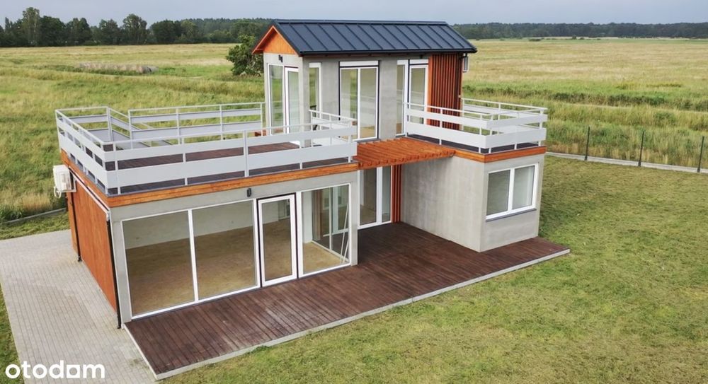 Na sprzedaż: Działka z nowoczesnym domem tylko 3 km od morza!