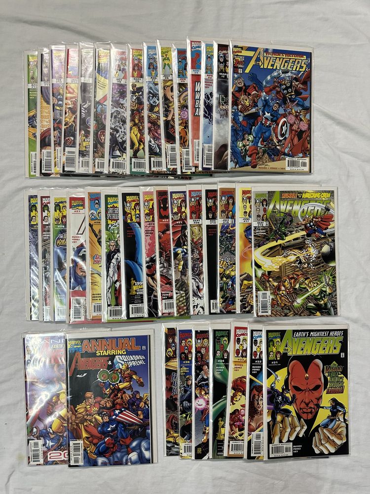 The Avengers Heroes Return 1998 #1-37 + Annual Extras