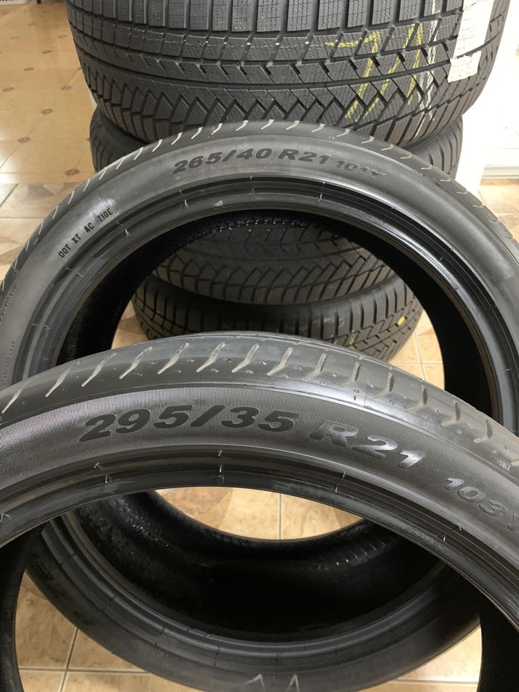 Комплект різношироких шин 295/35/21 на 265/40/21 Y PIRELLI