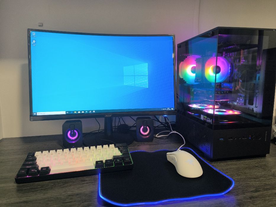 PC Gaming 3050RTX 32 RAM + Ecrã + Periféricos 3X S/ Juros