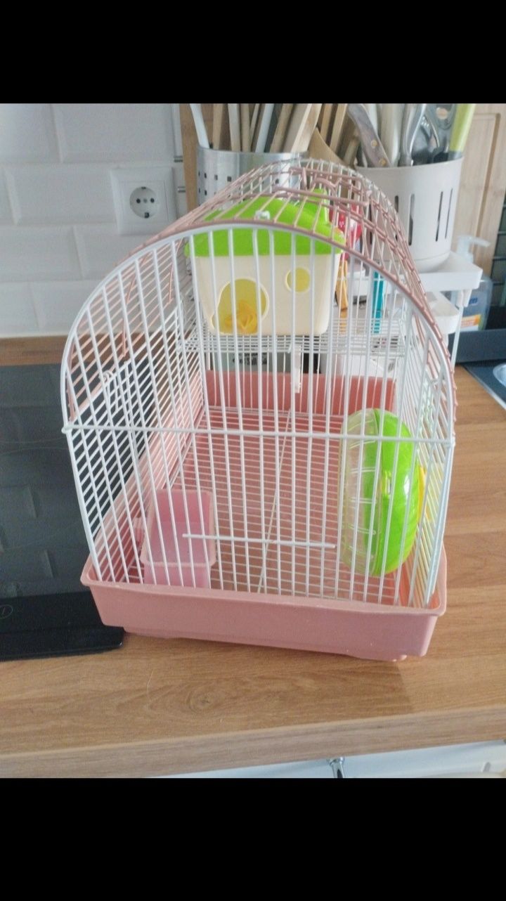 Gaiola Hamster com acessórios