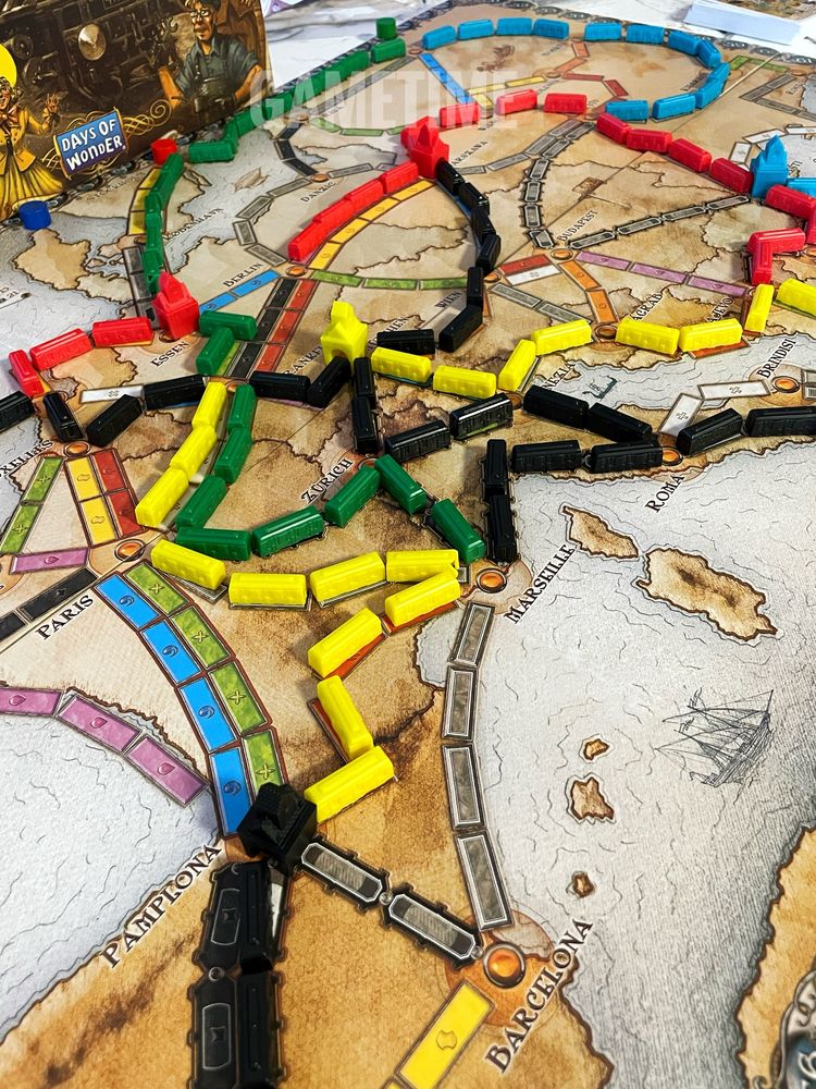 Билет на Поезд Европа Ticket to Ride Europe Квиток на Потяг Европа