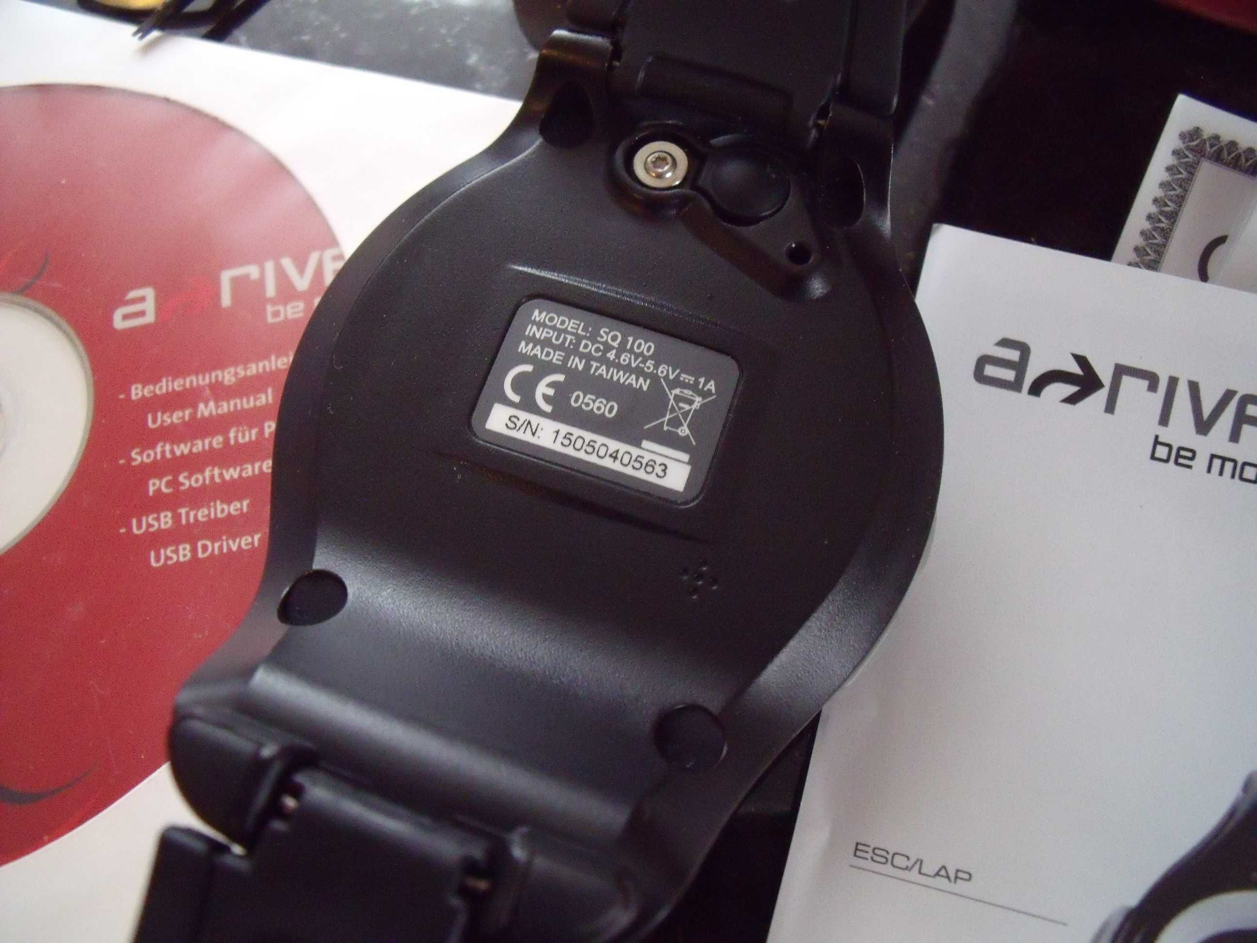 Smartwatch treningowy z pulsometrem i GPS, A- Rival SPOQ