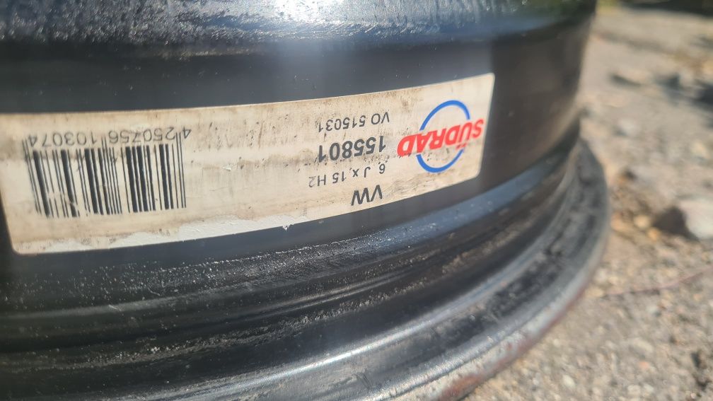 Диски металеві r15 skoda volkswagen