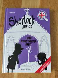 Sherlock Junior i grób w Westminster - czytam po polsku i angielsku