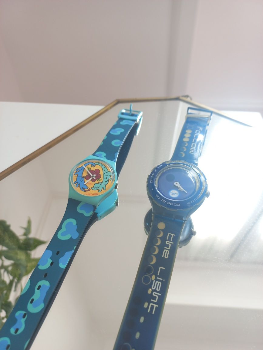 Relógio Swatch (já só tenho o azul escuro)