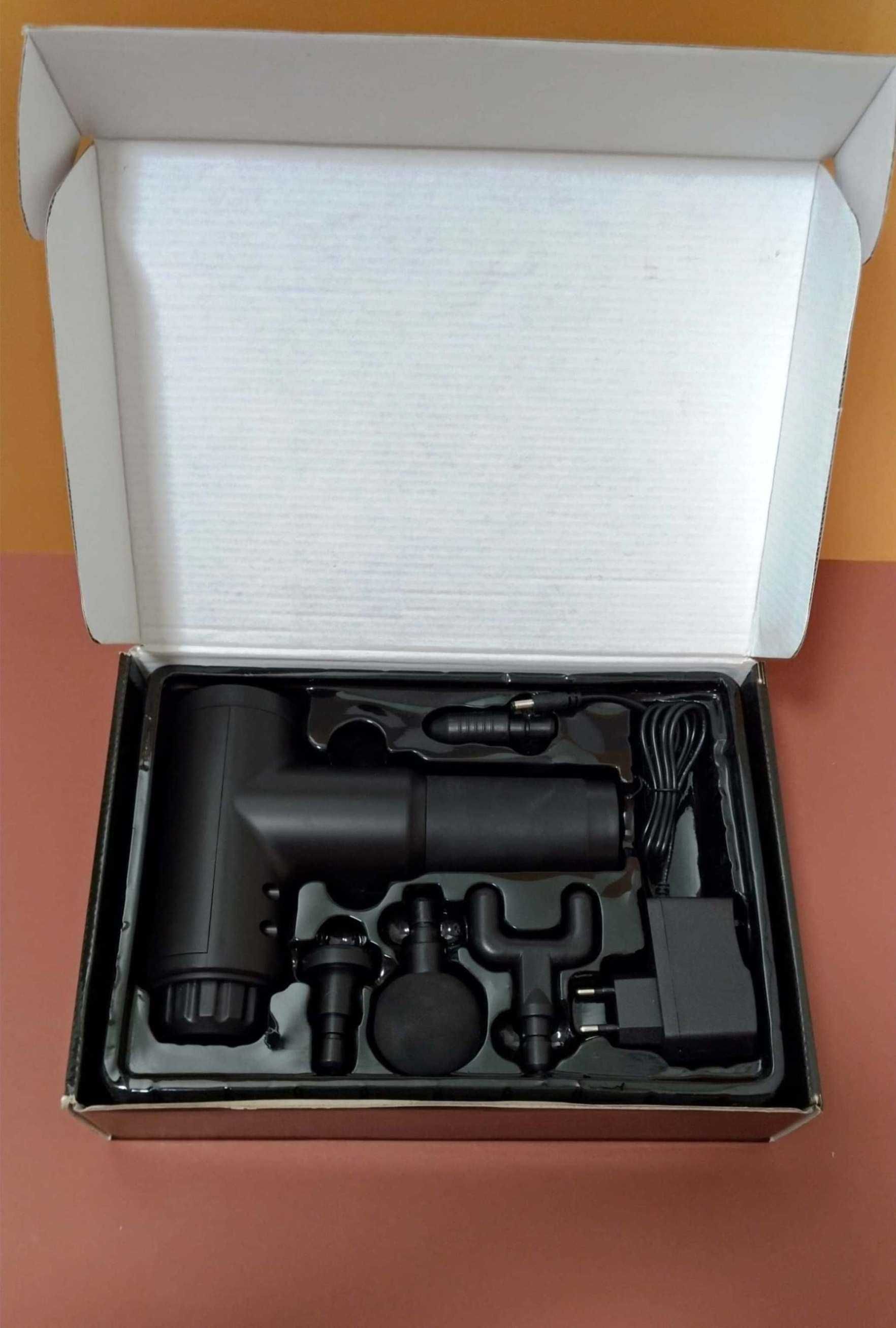 Портативний перкусійний масажер для тіла Fascial Gun HF-280