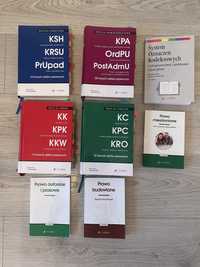 Kodeksy KC KK KPA pakiet egzamin adwokacki egzamin radcowski