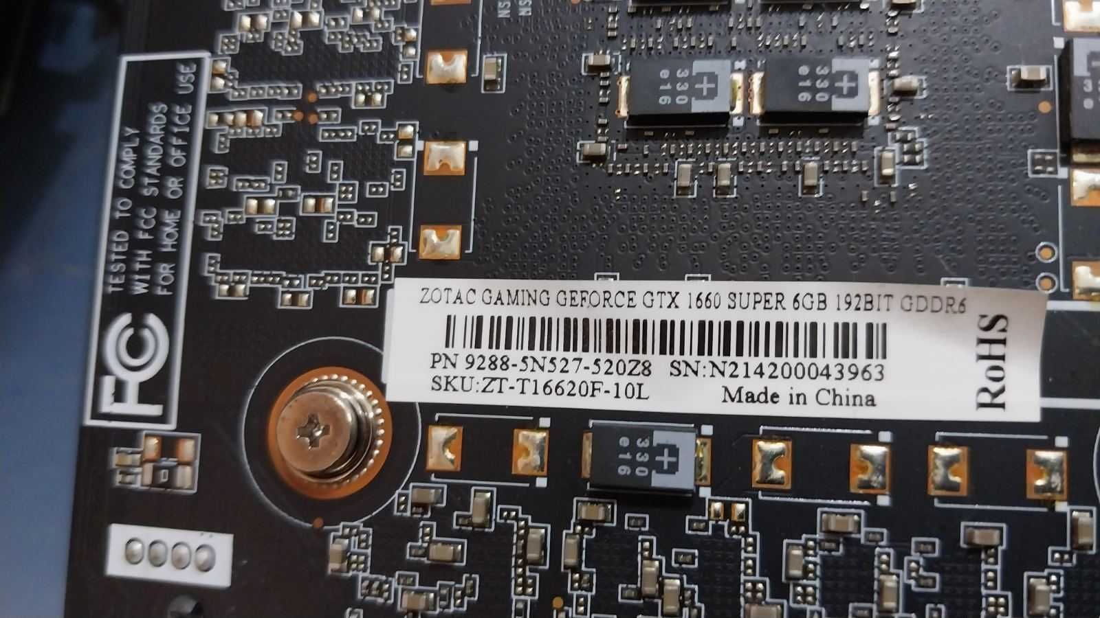 Відеокарти GTX 1660 Super