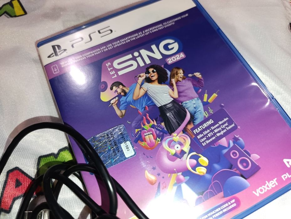 Let's Sing 2024 PS5 stan idealny sklep możliwa zamiana