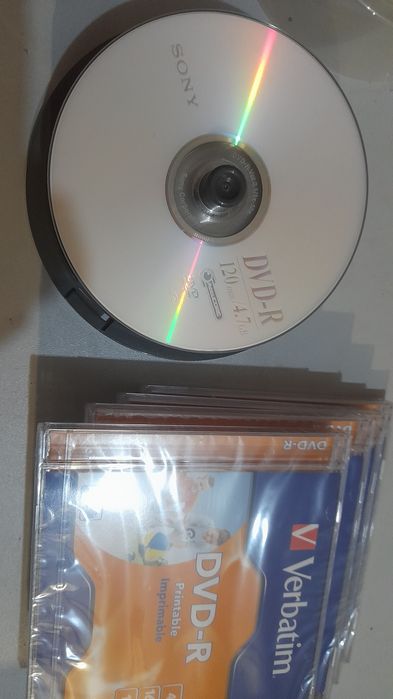 Диски DVD-R SONY FUJIFILM Tevion Memorex Verbatim Media Range