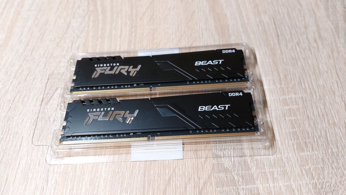 Fury beast 32gb 2x16gb ddr4 3200 CL16-20-20