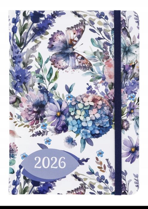 Kalendarz książkowy 2026 A5 Artsezon kwiaty i motyl

Wymiary: 31,5 × 5