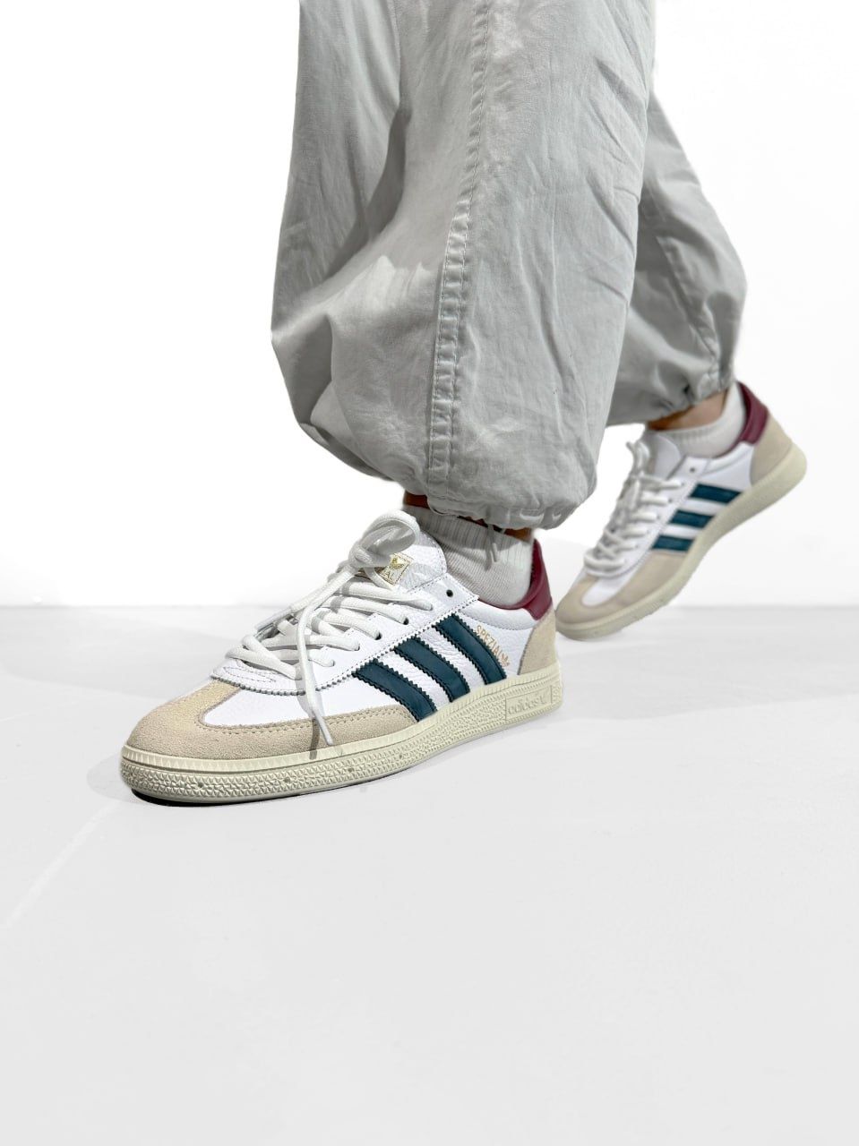 (унісекс) кросівки Adidas Spezial White/Beige/Red