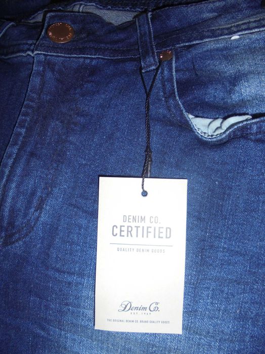 calção de homem em ganga novo com etiqueta