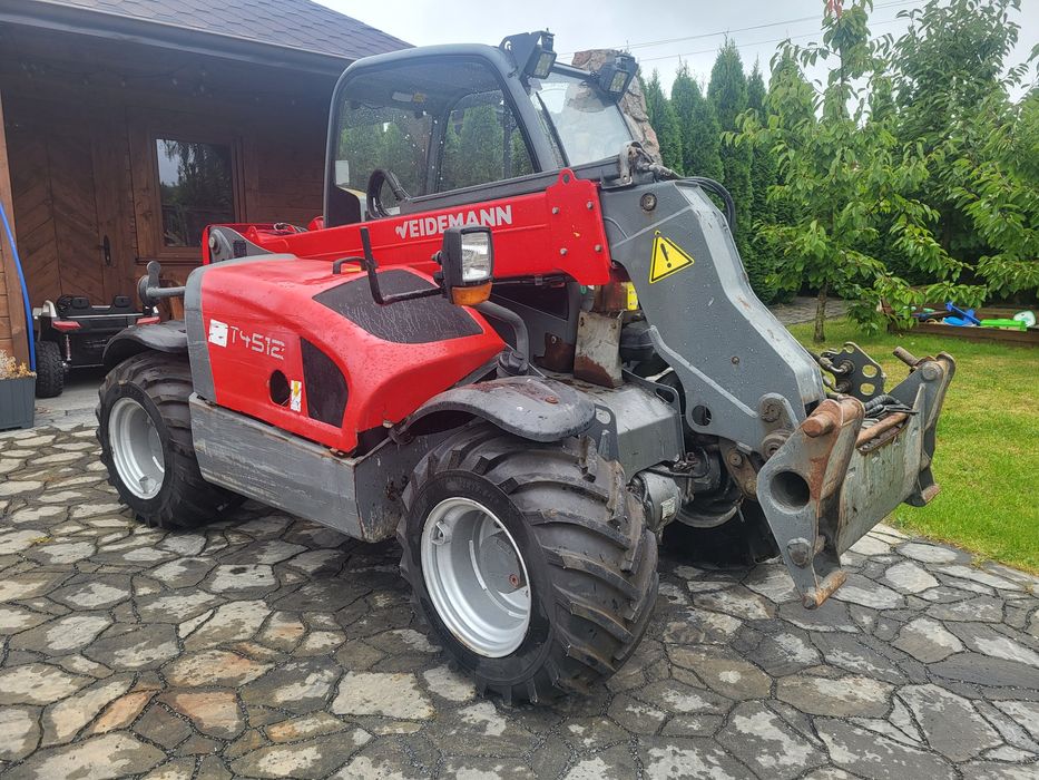 Ładowarka Weidemann 4512 (nie JCB Cat Claas Manitou Schaffer)