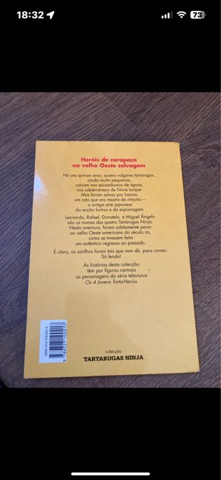 Livro antigo ninja