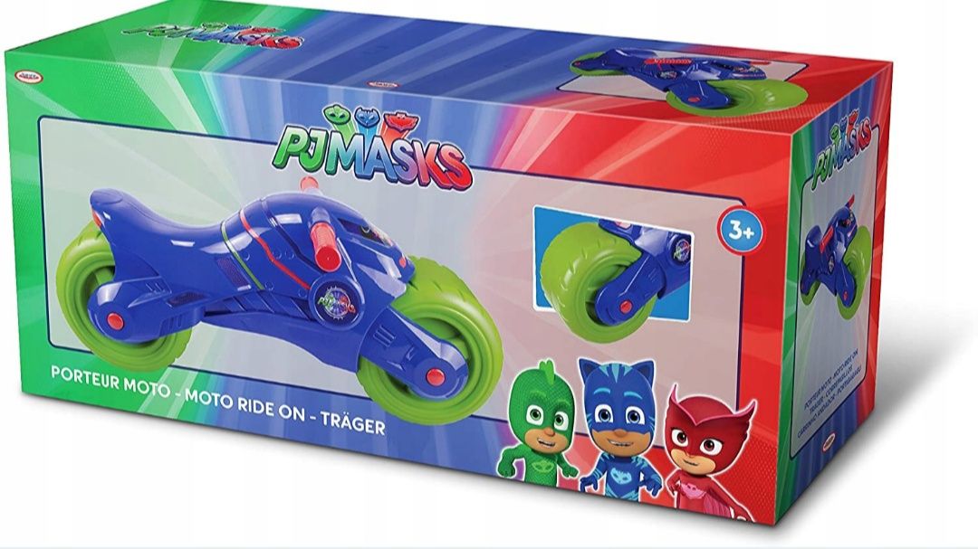 Motocykl dzieciecy PJ MASK PIDŻAMERSI 3+