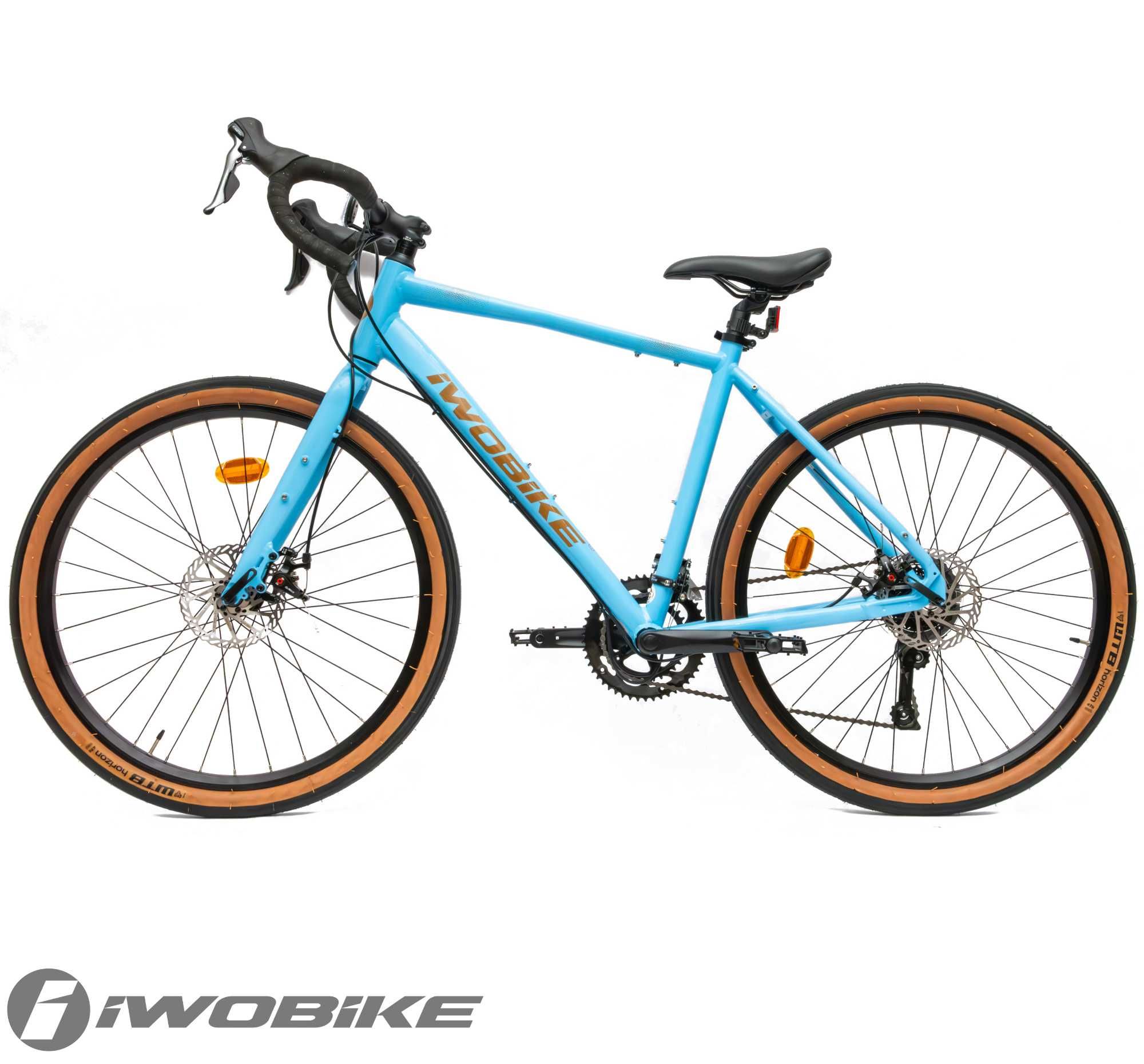 Rower Męski Gravel 27,5" Shimano Claris Tarcze Aluminium IWOBIKE 2025