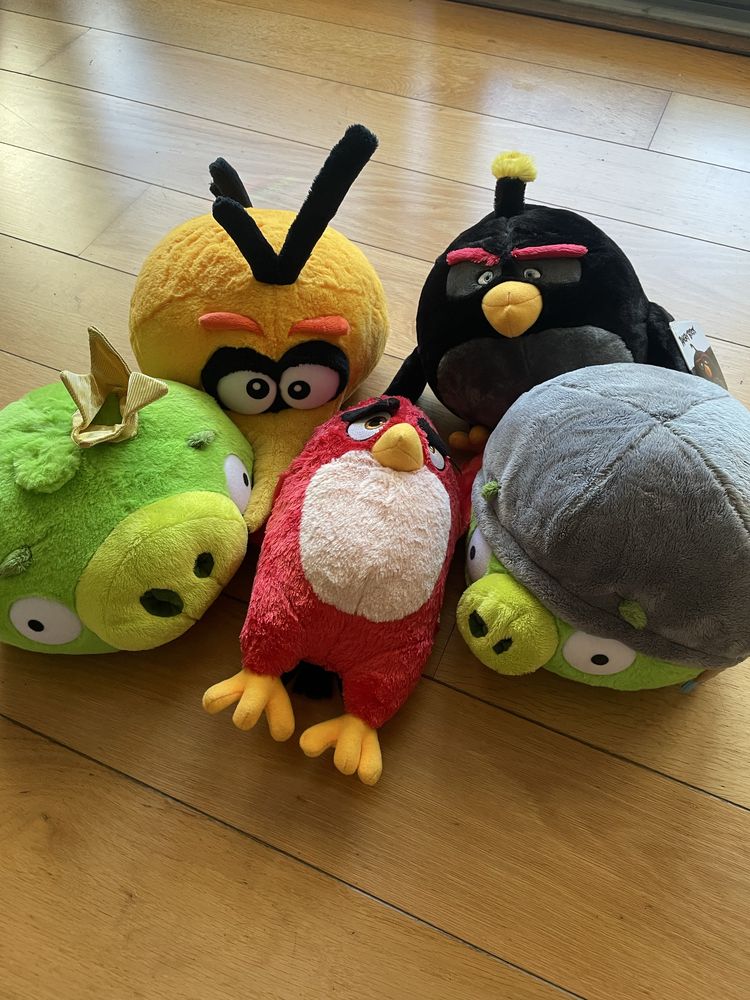 Lote peluche Angry Birds