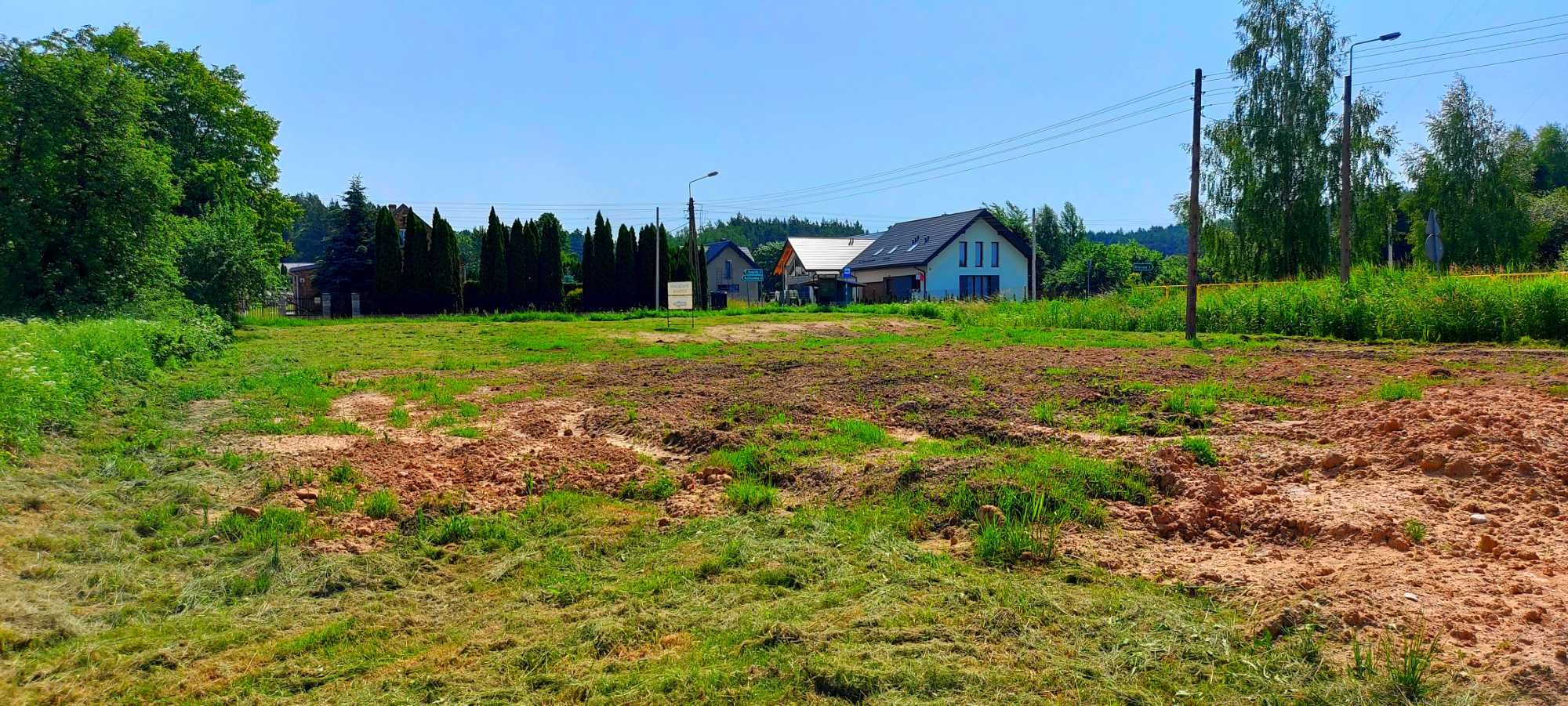 Działka w Obrubnikach - gmina Dobrzyniewo Duże