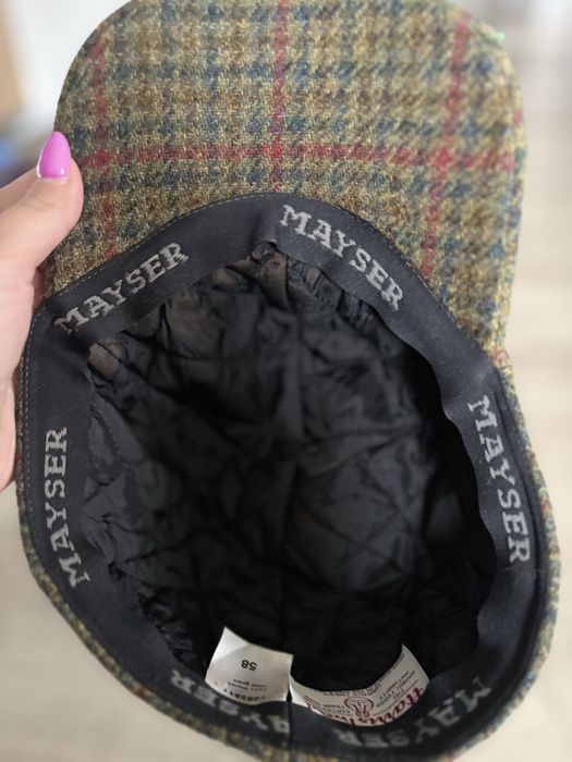 Czapka z daszkiem Mayser Harris Tweed – rozmiar 58