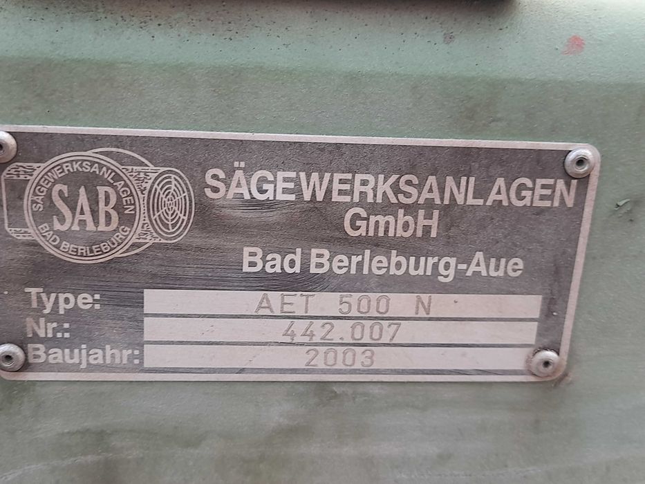 Tartak SAB urzadzenie centrujace