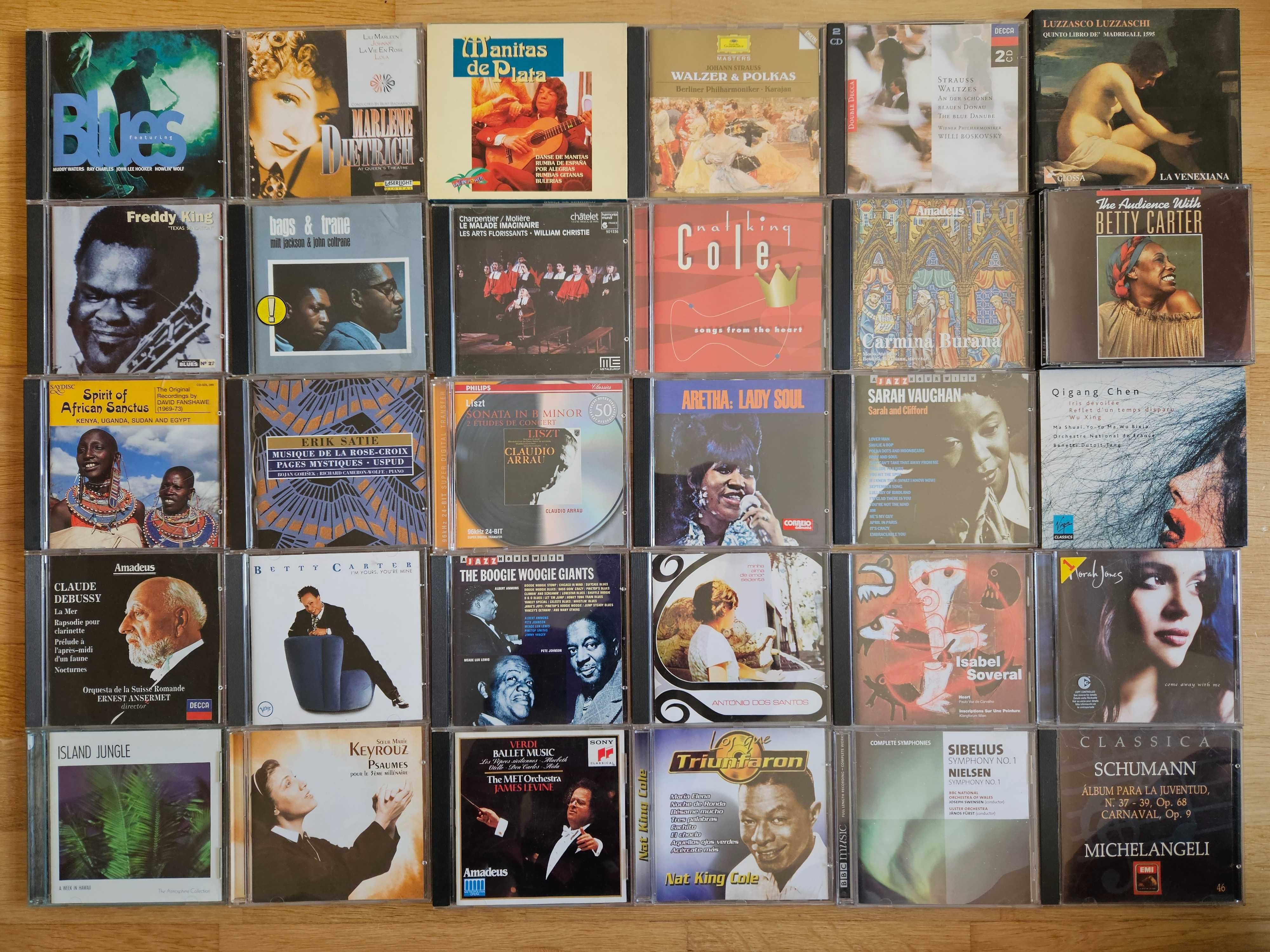 CDs música portuguesa, brasileira, clássica, ópera, pop, jazz LOTE 2