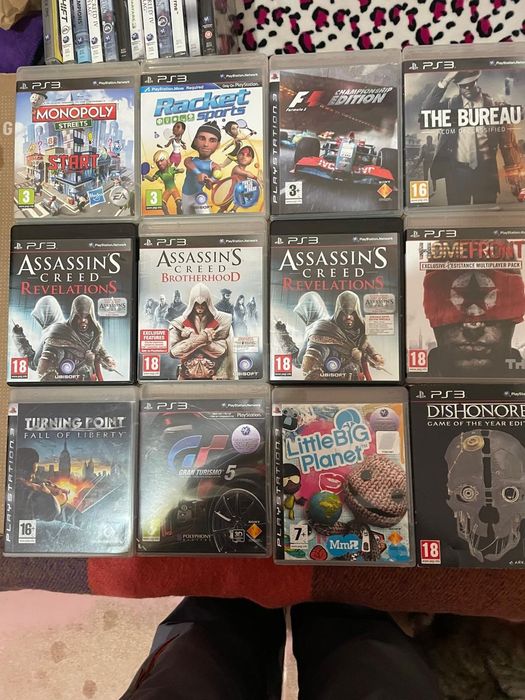 Playstation 3, диски коллекция