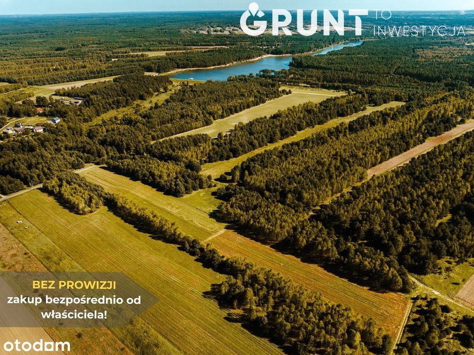 Działka budowlana obok zbiornika wodnego