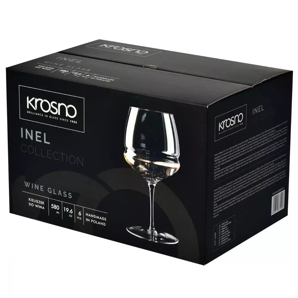 Kieliszki Do Białego Wina Inel Krosno 6X 580Ml