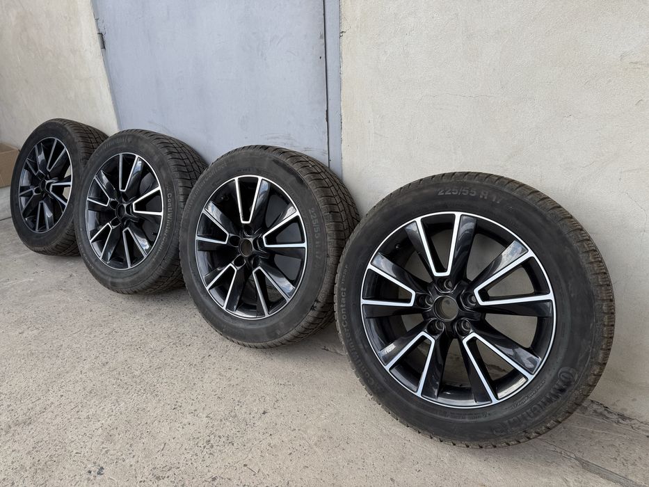 Титани з резиною Зима r17 Continental 225/55/17 комплект
