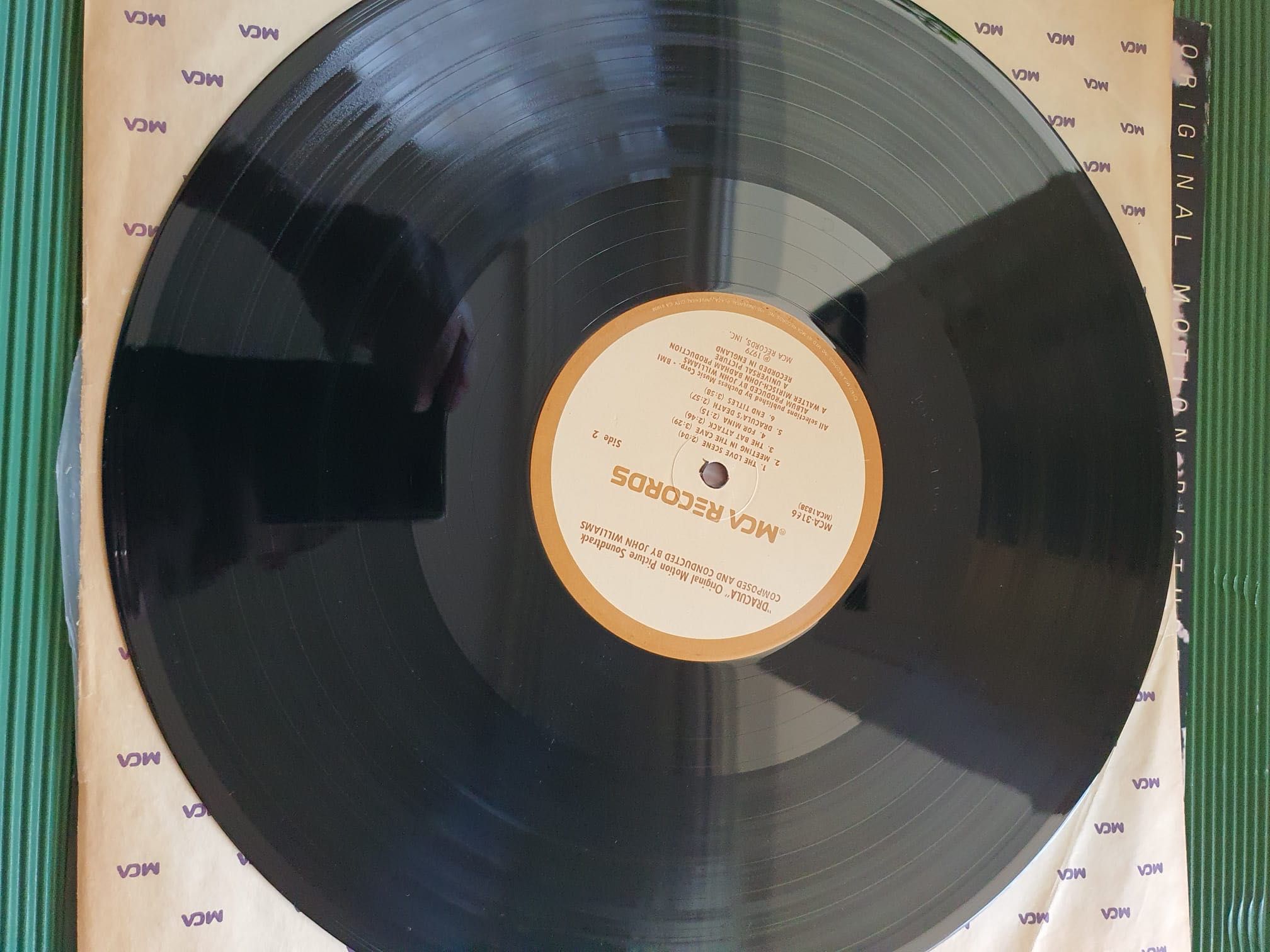 Dracula Soundtrack -John Williams (LP, NM, USA 1979)