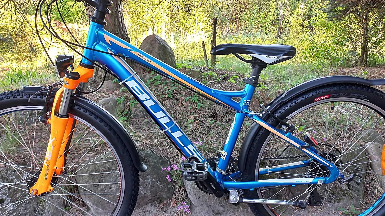 Alu Rower Górski Mtb Młodzieżowy Bulls Sharptail 1 Street 3x7 Led 26