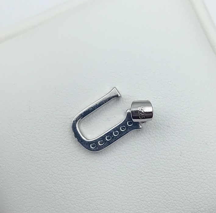 Srebrna Przywieszka wisiorek Zawieszka Litera U próba 925/Fajne Okazje