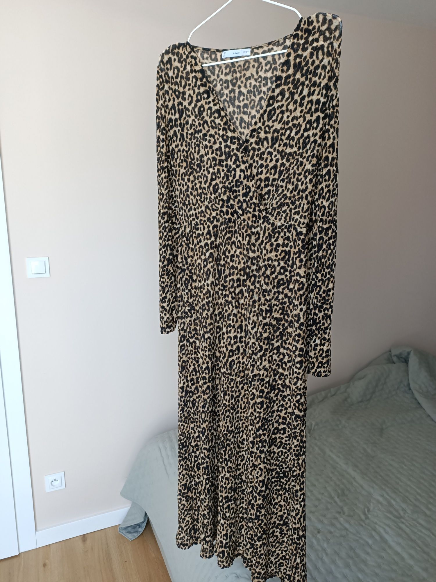 Sukienka panterka MANGO 36