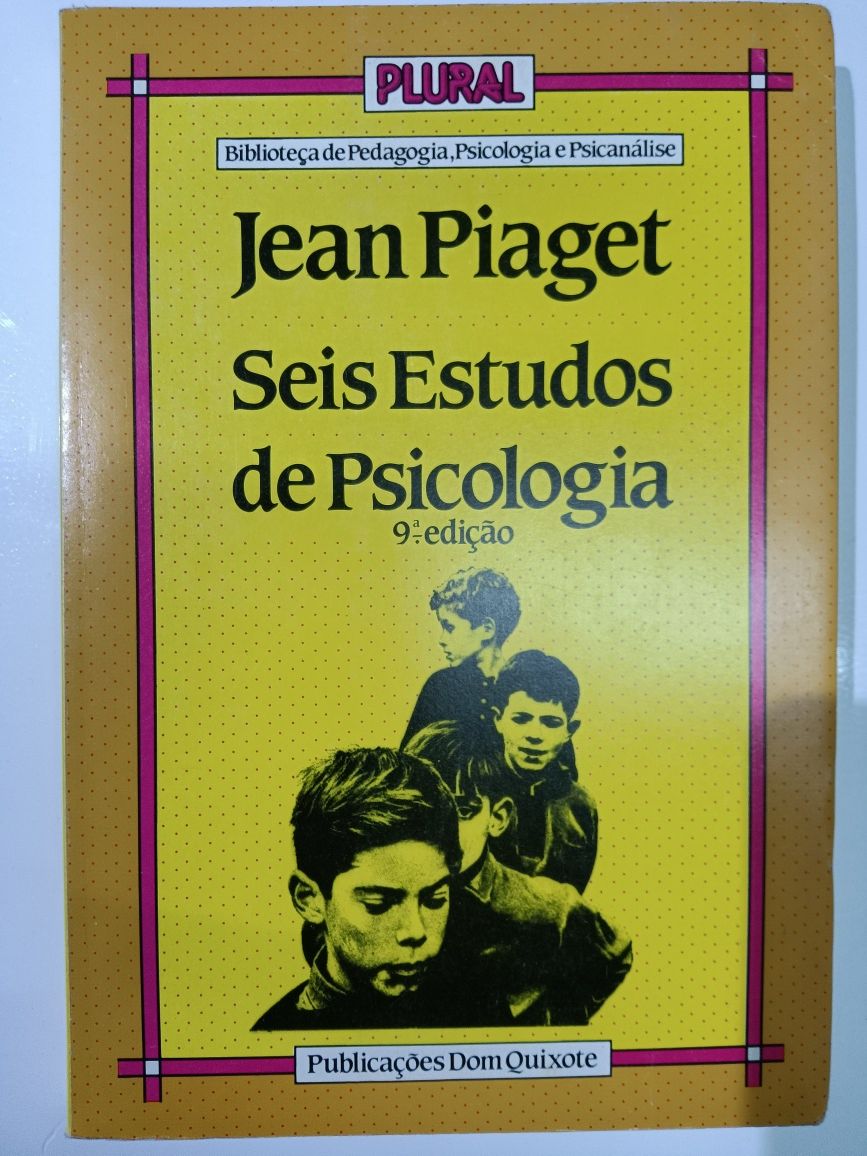 Jean Piaget 5 livros