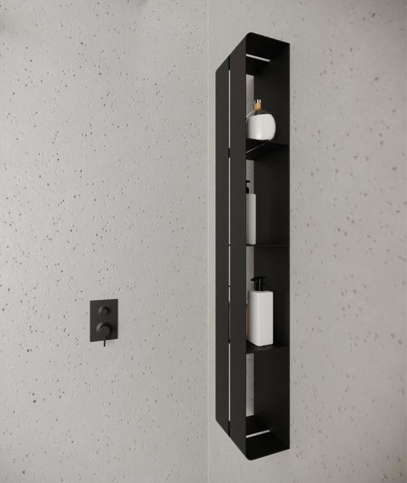 Вертикальна полиця для ванної кімнати